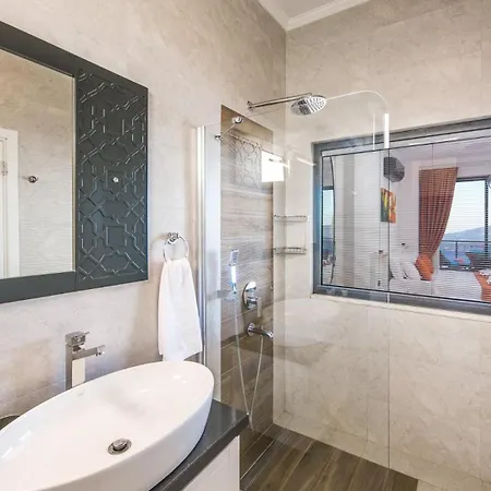 2 Bedroom Seaview With Private Heated Pool Kalkan