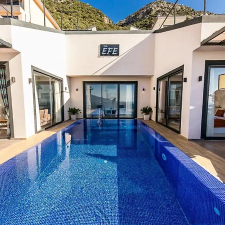 2 Bedroom Seaview With Private Heated Pool Villa Kalkan