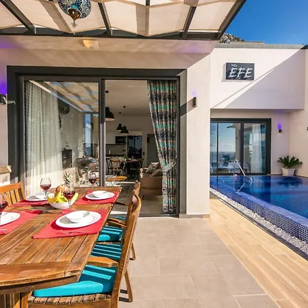 2 Bedroom Seaview With Private Heated Pool * Kalkan