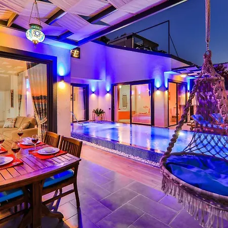 2 Bedroom Seaview With Private Heated Pool * Kalkan